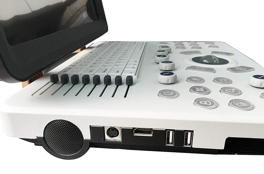iuStar100Vet Black & White Laptop Ultrasound Machine For Veterinary