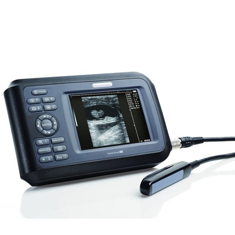 Vet 5.5'' Color Digital PalmSmart Ultrasound Scanner +Rectal Built-in 64 images