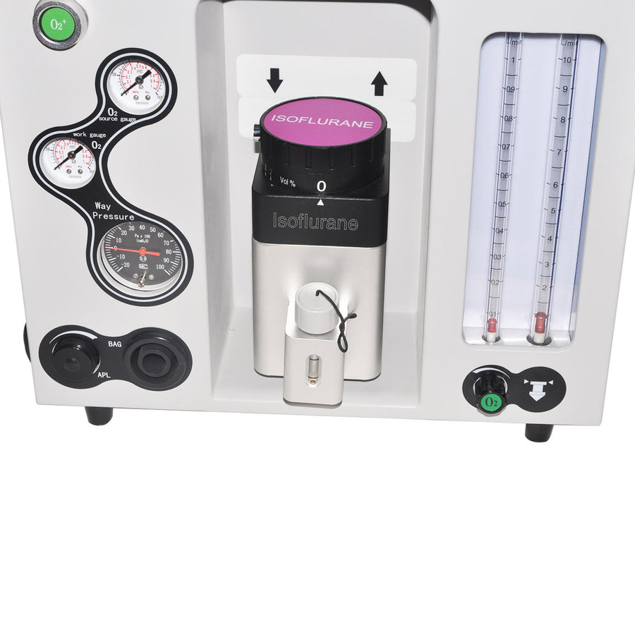 USA Stock Veterinary Anesthesia Machine Isoflurane Vaporizer,Ultrasound Scanner 190891420084