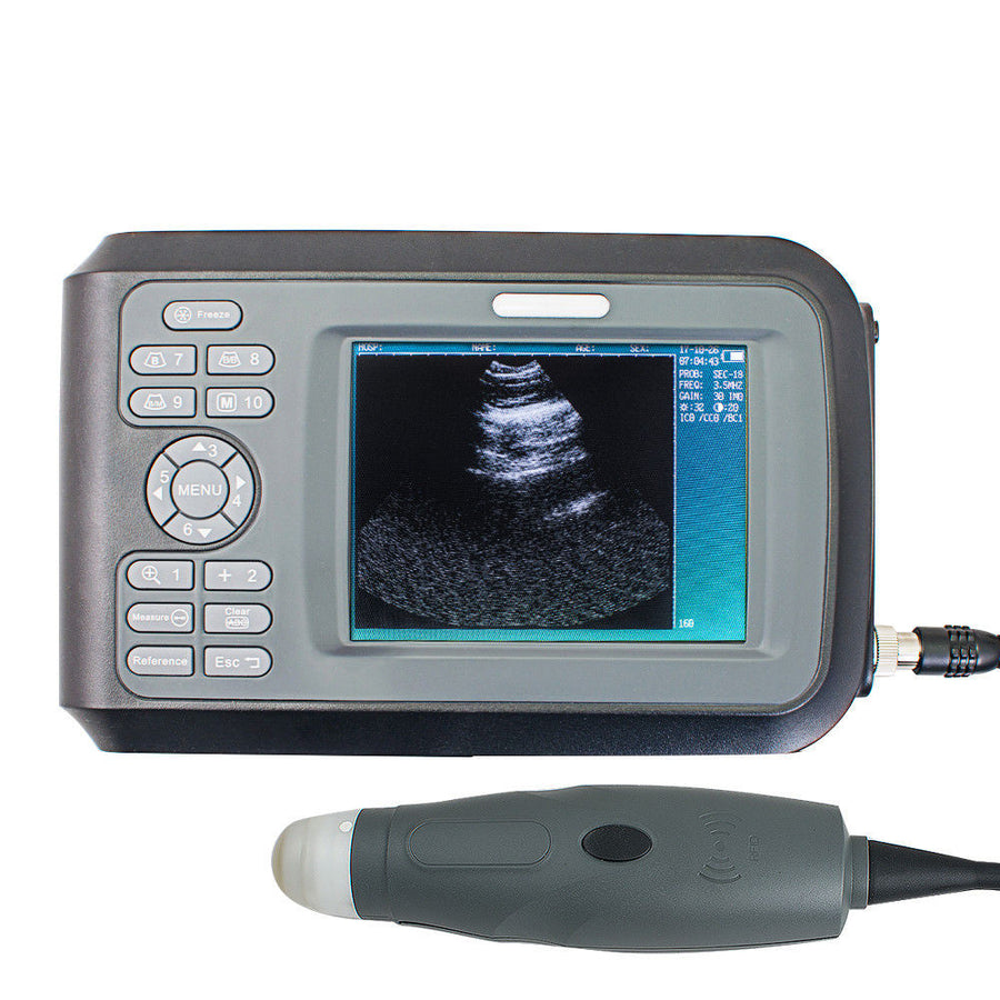Veterinary Portable Ultrasound Scanner Machine Rectal Probe For Animal with Case 190891468284
