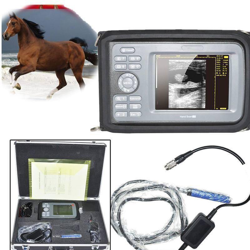 Veterinary handheld palm ultrasound scanner Machine Rectal Probe Livestock Pets