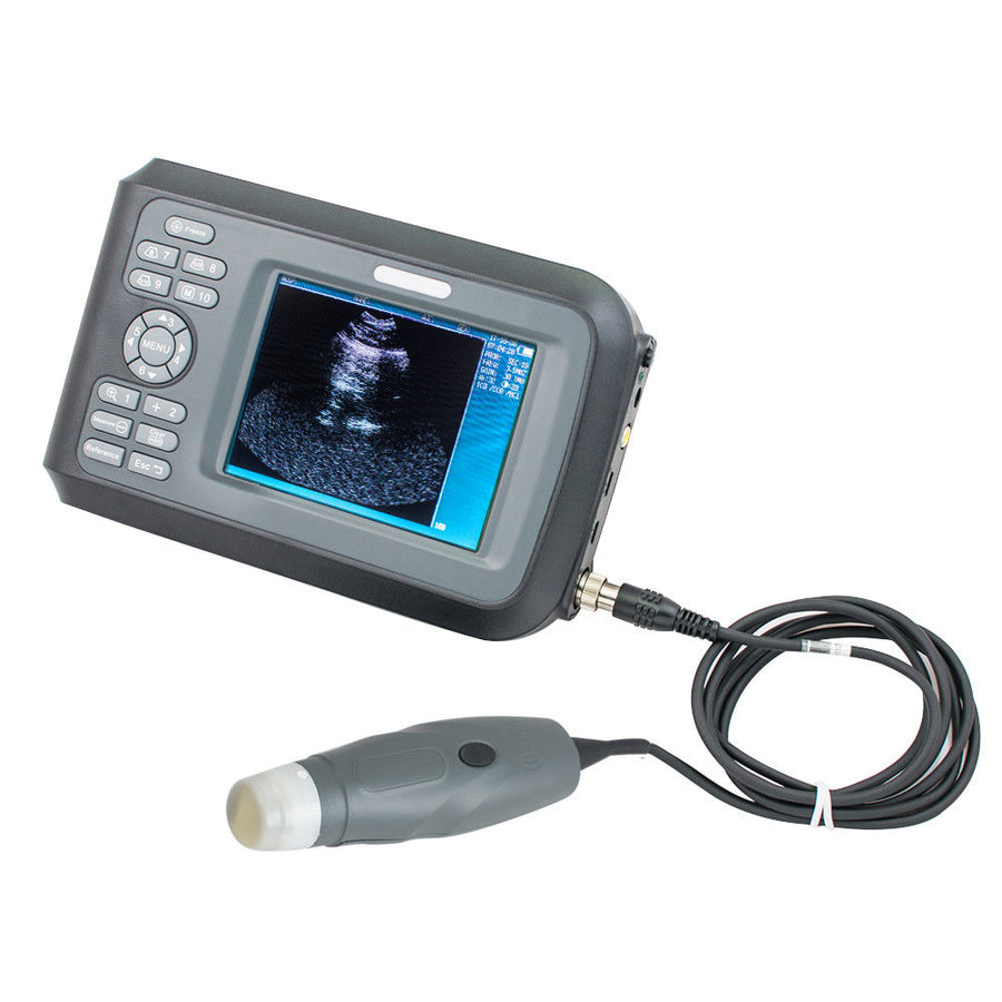 Veterinary Portable Ultrasound Scanner Machine Rectal Probe For Animal with Case 190891468284