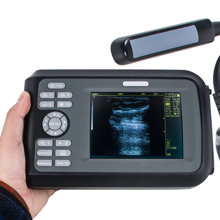 Veterinary handheld palm ultrasound scanner Machine Rectal Probe Livestock Pets