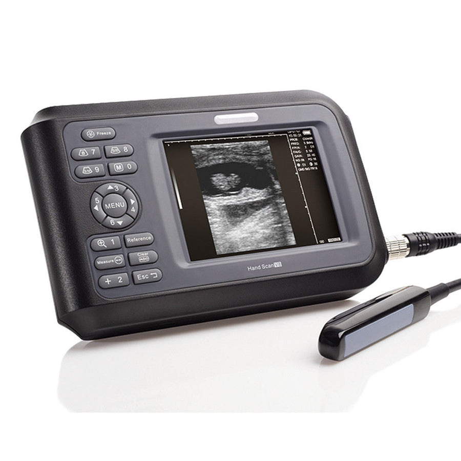Veterinary Digital Handheld Ultrasound Scanner Machine+Rectal Probe Aminal IN CA